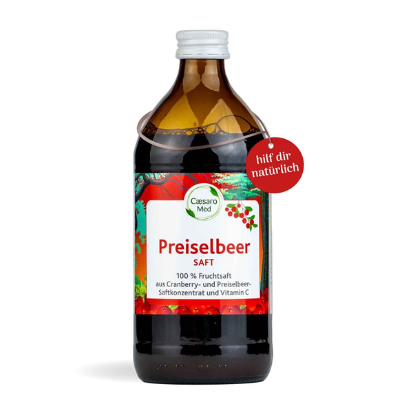 Caesaro Med Preiselbeer Cranberry Saft mit Acerola